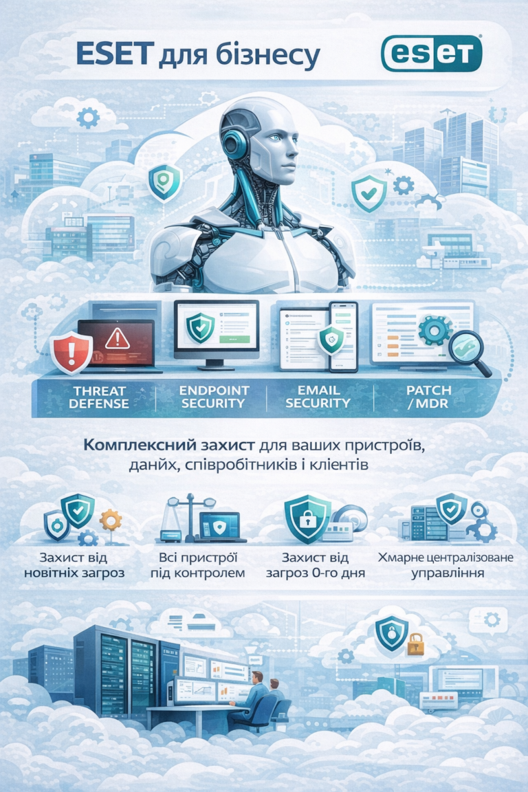 ESET для бізнесу: економіка впровадження K2 ERP для бізнесу: ESET для бізнесу