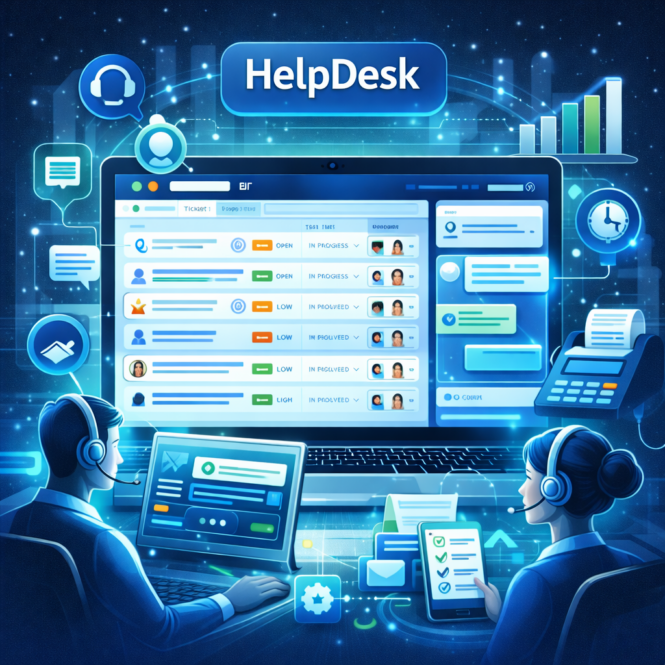HelpDesk: економіка впровадження K2 ERP для бізнесу: HelpDesk 1 HelpDesk