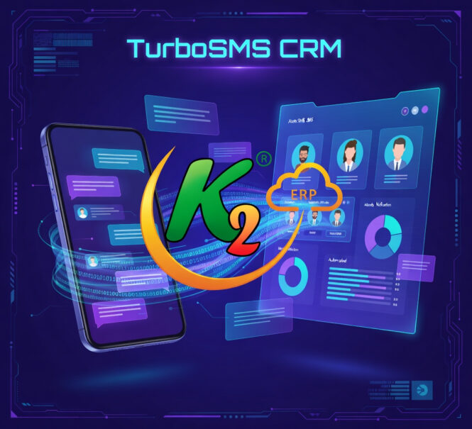 Turbosms до CRM: економіка впровадження K2 ERP для бізнесу 1 Turbosms