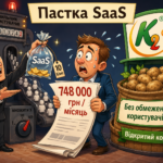 Пастка SaaS-систем: економіка впровадження K2 ERP для бізнесу: Пастка SaaS-систем 13 Пастка SaaS